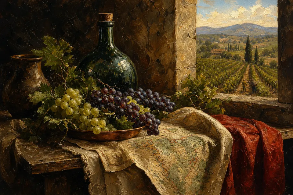 Wine and beer nearby, without pretending the vineyard is next door